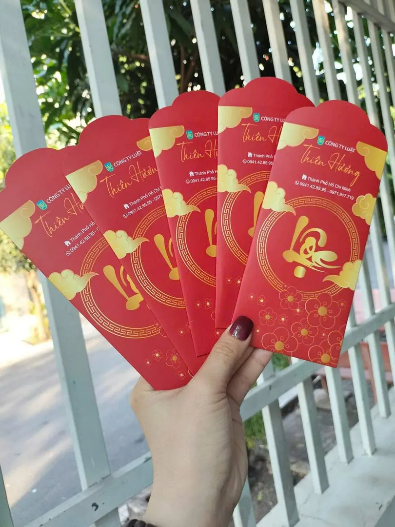 Bao Lì Xì Tết 2026 in bao li xi 8