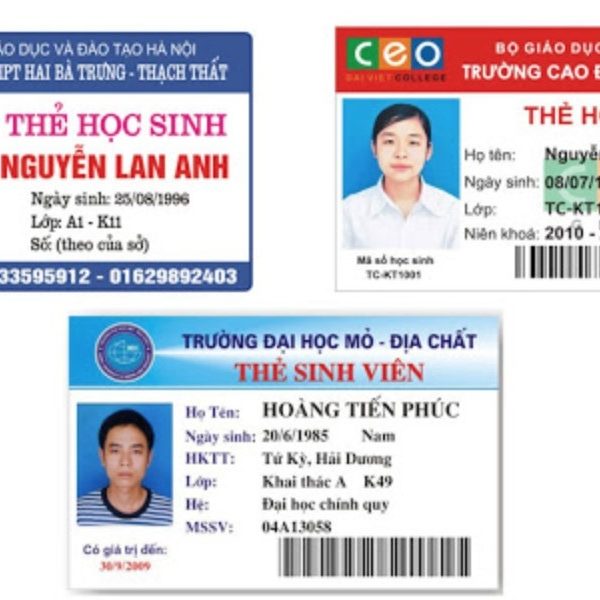 In Thẻ Sinh Viên – Học Sinh Rõ Nét In thẻ sinh viên, học sinh chuyên nghiệp