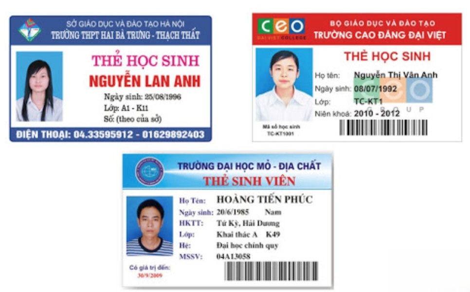 In Thẻ Sinh Viên – Học Sinh Rõ Nét In thẻ sinh viên, học sinh chuyên nghiệp