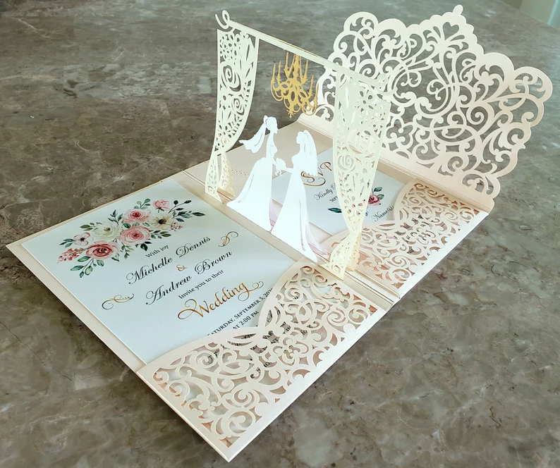 Thiết Kế Thiệp Cưới Sang Trọng Những Yếu Tố Nên Có Trong Một Mẫu Thiệp Cưới Đẹp