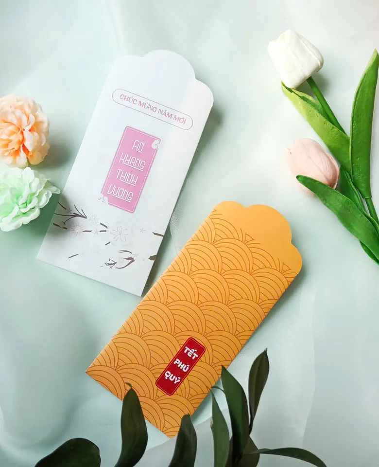 Bao Lì Xì Tết 2026 Bộ lì xì doanh nghiệp – ép kim vàng