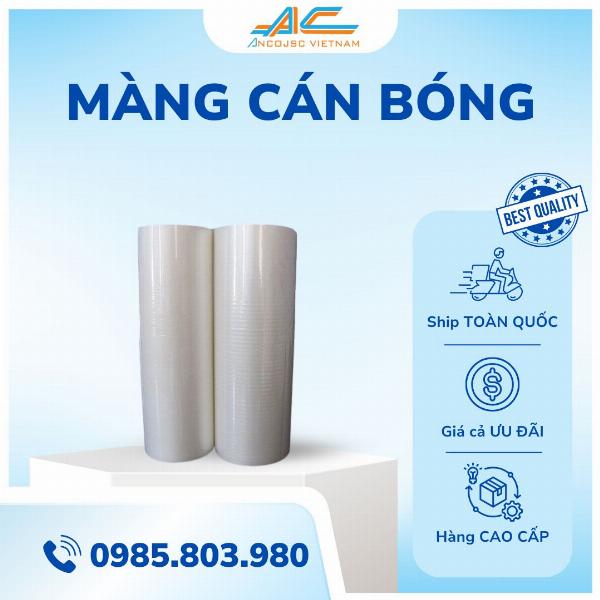 Cận cảnh quy trình cán bóng trên máy cán màng chuyên dụng giúp tăng độ bền và thẩm mỹ cho ấn phẩm