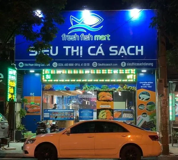 Biển Quảng Cáo Hải Sản Bắt Mắt