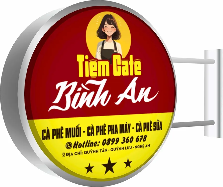 Biển Vẫy Quán Cafe Phong Cách Bang Gia Chi Tiet Dich Vu Lam Bien Vay Quan Cafe