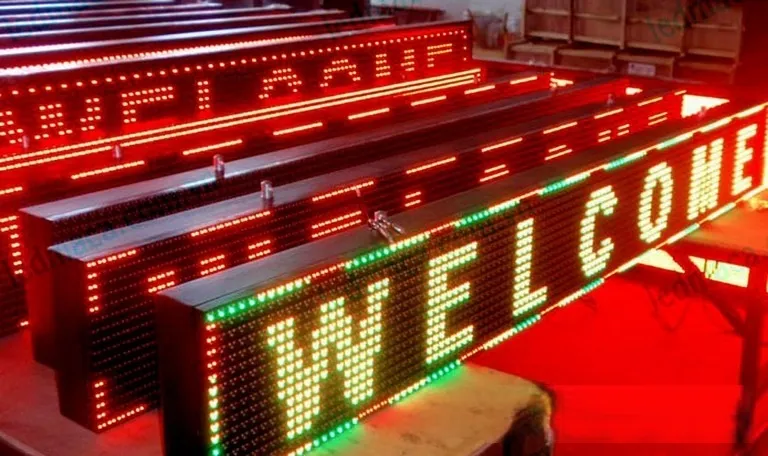 Biển LED Chữ Chạy Quảng Cáo Bang gia lam bien led chu chay tai Quang Cao 24H