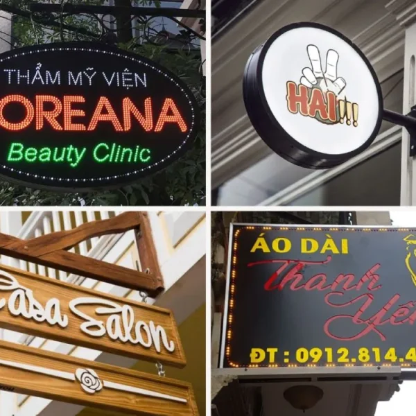 Biển Vẫy Quảng Cáo Đẹp Thu Hút Bang gia lam bien vay quang cao dep tai Quang Cao 24H