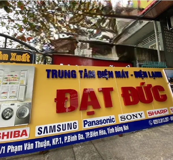 Bảng Hiệu Alu Sang Trọng – Bền Đẹp Bang hieu alu co kha nang chong choi tot voi moi dieu kien thoi tiet khac nghiet nhu mua nang gio bao