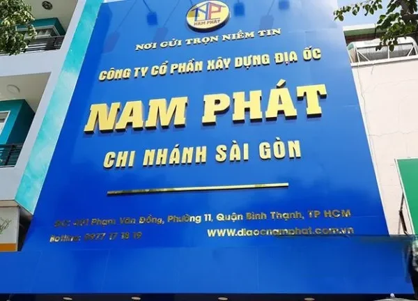 Bảng Hiệu Công Ty Bất Động Sản Hiện Đại