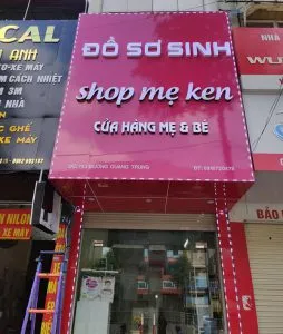 Bảng Hiệu Shop Quần Áo Thời Trang