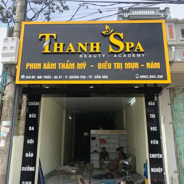 Bảng Hiệu Spa Sang Trọng – Tinh Tế