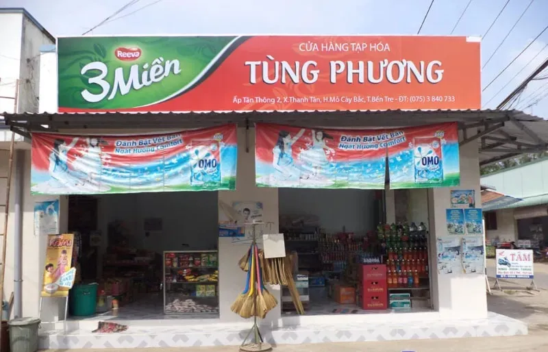 Bảng Hiệu Tạp Hóa Đơn Giản Dễ Nhận Diện Bang hieu tap hoa