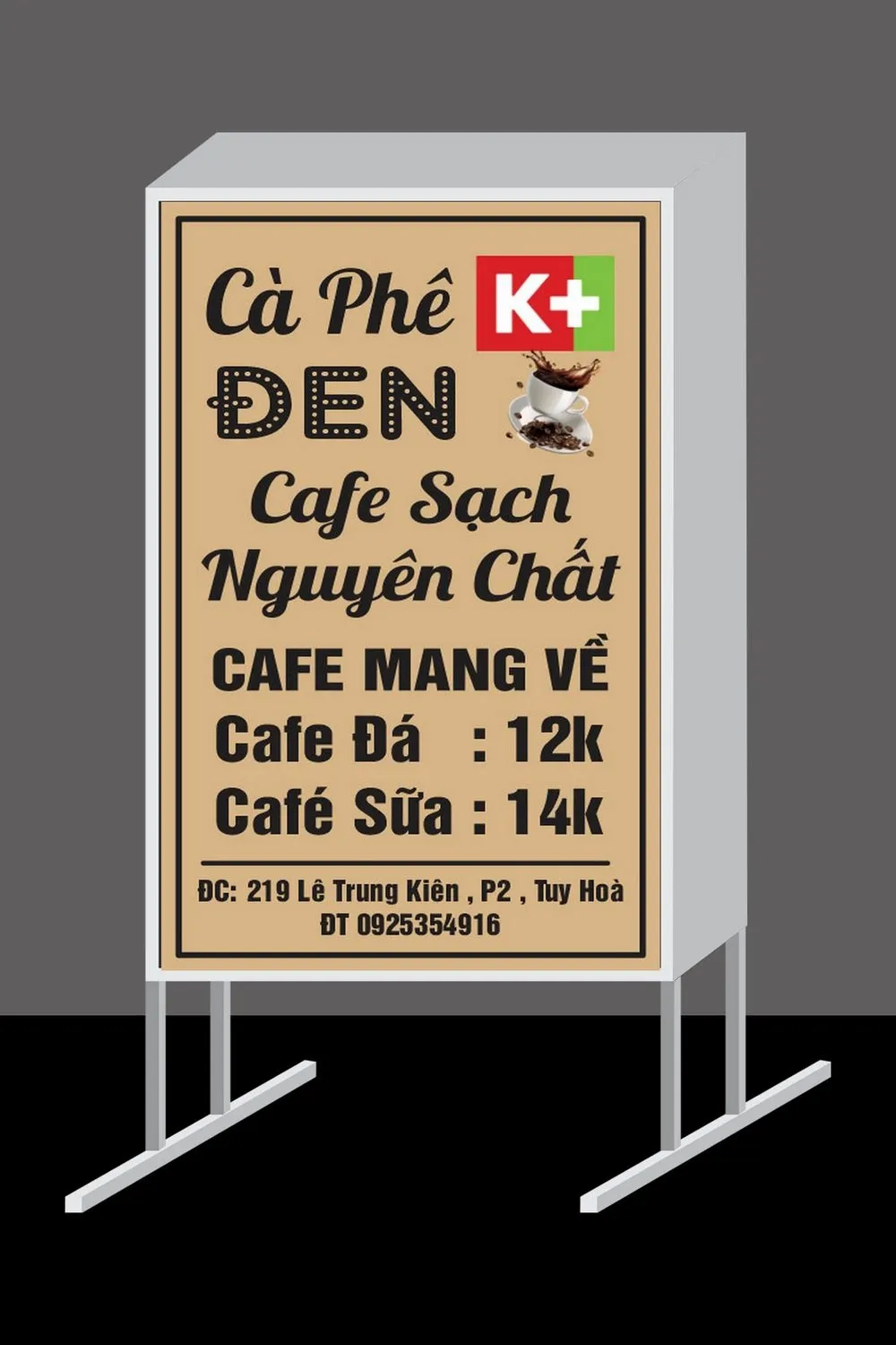 Biển Vẫy Quán Cafe Phong Cách Bien Vay Quan Cafe Pho Bien Tai Quang Cao 24H 1