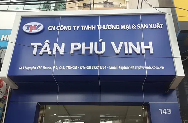 Biển Công Ty Alu Sang Trọng