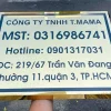 Biển Công Ty Inox Bền Đẹp