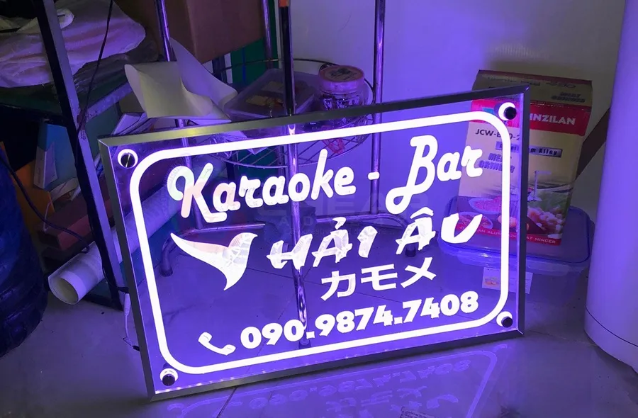 Biển LED Karaoke Bắt Mắt Bien led karaoke