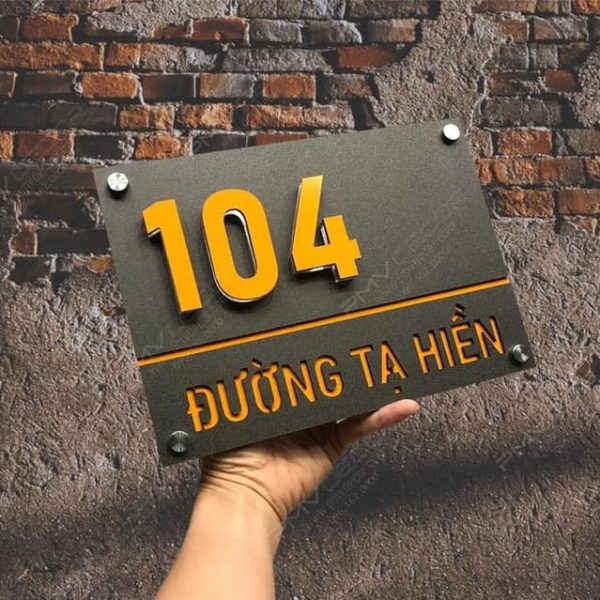 Biển Số Nhà – Bảng Số Nhà Cao Cấp Bien so nha Bang so nha 11