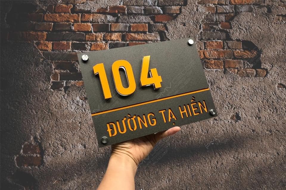 Biển Số Nhà – Bảng Số Nhà Cao Cấp Bien so nha Bang so nha 11