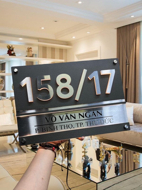 Biển Số Nhà – Bảng Số Nhà Cao Cấp Bien so nha Bang so nha 13