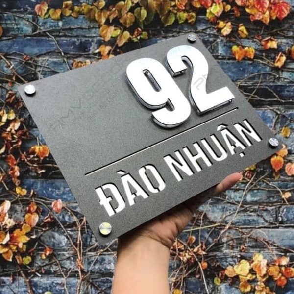 Biển Số Nhà – Bảng Số Nhà Cao Cấp Bien so nha Bang so nha 14