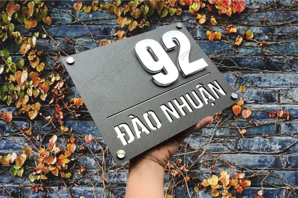 Biển Số Nhà – Bảng Số Nhà Cao Cấp Bien so nha Bang so nha 14