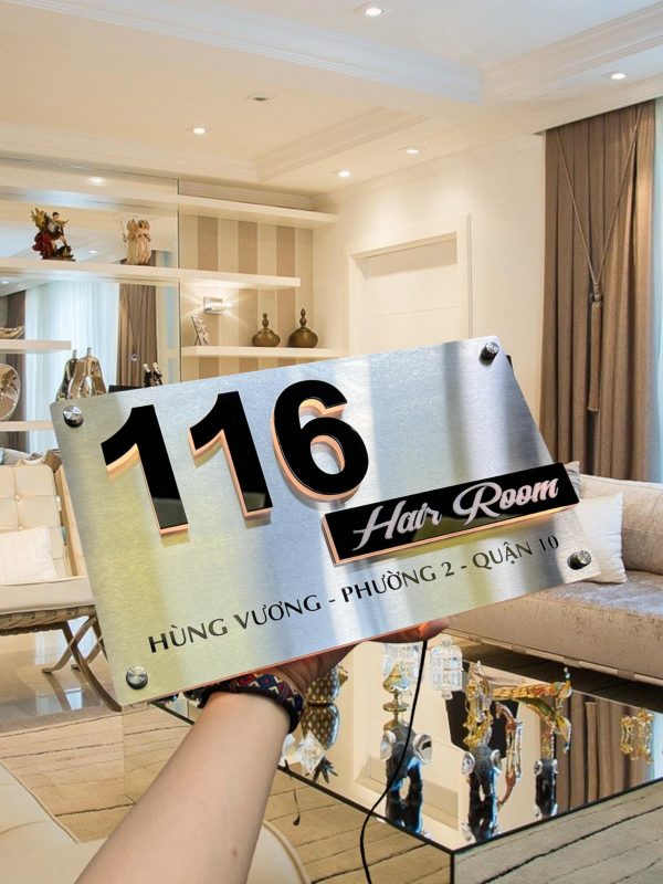 Biển Số Nhà – Bảng Số Nhà Cao Cấp Bien so nha Bang so nha 17