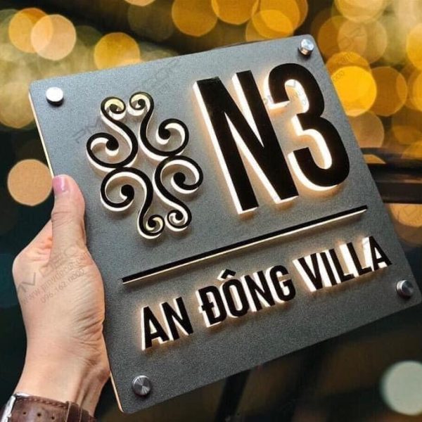 Biển Số Nhà – Bảng Số Nhà Cao Cấp Bien so nha Bang so nha 25