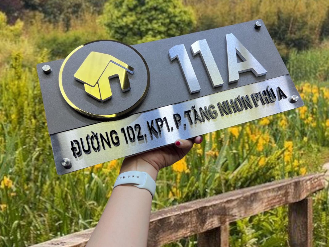 Biển Số Nhà – Bảng Số Nhà Cao Cấp Bien so nha Bang so nha 26