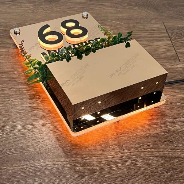 Biển Số Nhà – Bảng Số Nhà Cao Cấp Bien so nha Bang so nha 4