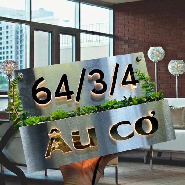 Biển Số Nhà – Bảng Số Nhà Cao Cấp Bien so nha Bang so nha 5