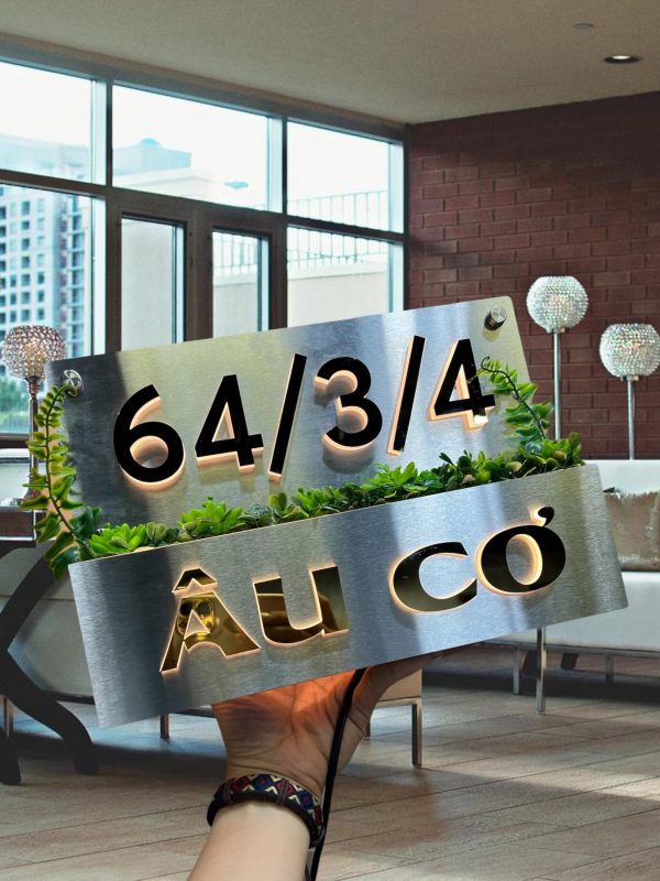 Biển Số Nhà – Bảng Số Nhà Cao Cấp Bien so nha Bang so nha 5