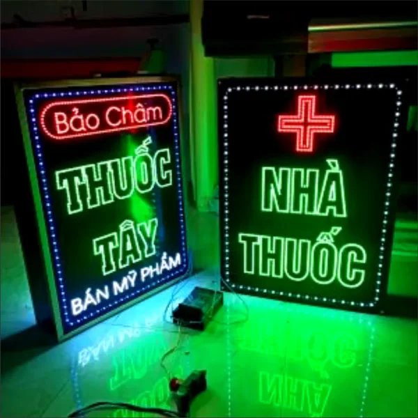 Biển Vẫy LED Sáng Mạnh