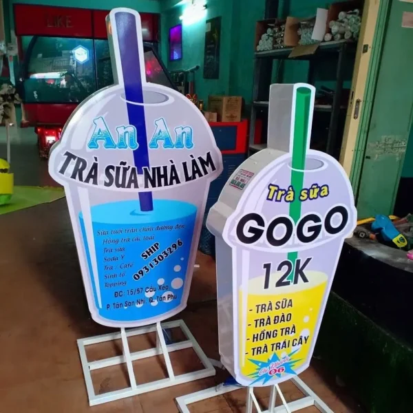 Biển Vẫy Trà Sữa Trẻ Trung