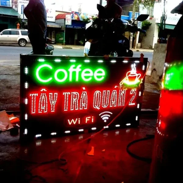 Biển Vẫy Quán Cafe Phong Cách Cac Loai Bien Vay Quan Cafe Pho Bien Tai Quang Cao 24H