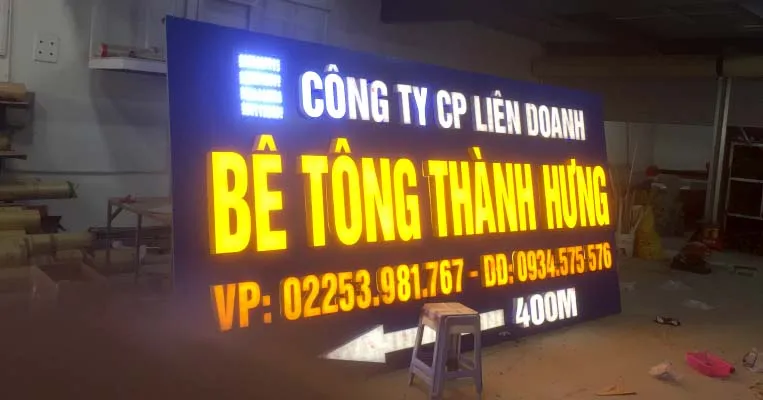 Biển Công Ty Chữ Nổi Thẩm Mỹ Cao Cac loai bang cong ty chu noi pho bien va ung dung