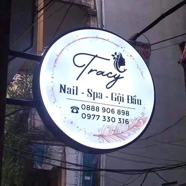 Bảng Hiệu Tiệm Nail Hút Mắt Cac loai bang hieu tiem nail pho bien tren thi truong