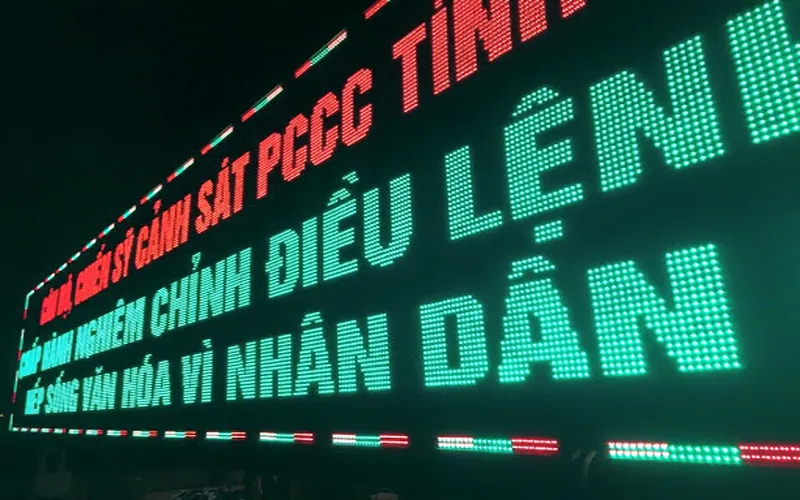 Biển LED Ma Trận 3 Màu Đa Hiệu Ứng Cac loai bien led ma tran 3 mau pho bien tren thi truong