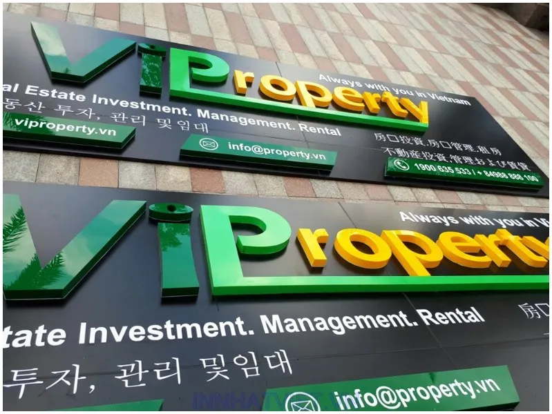 Chữ Mica Cắt CNC Sắc Sảo Cac loai chu mica pho bien tai Quang Cao 24h 1