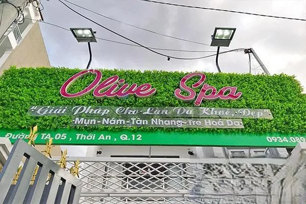 Bảng Hiệu Spa Sang Trọng – Tinh Tế Cac mau bang hieu spa pho bien tai Quang Cao 24h
