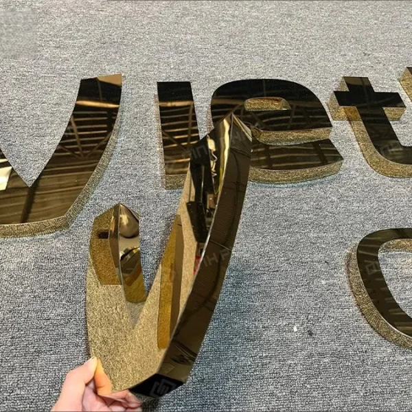 Chữ Inox Mạ Vàng Cao Cấp