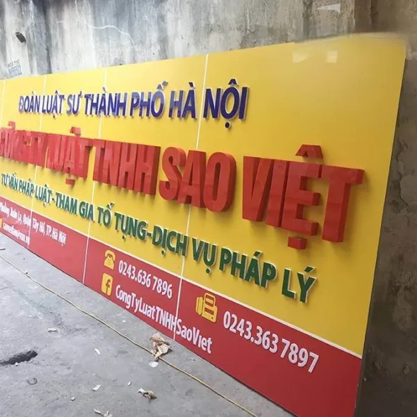 Chữ Nổi Alu Gương Sang Trọng Chu noi alu dang la xu huong duoc ua chuong trong linh vuc quang cao
