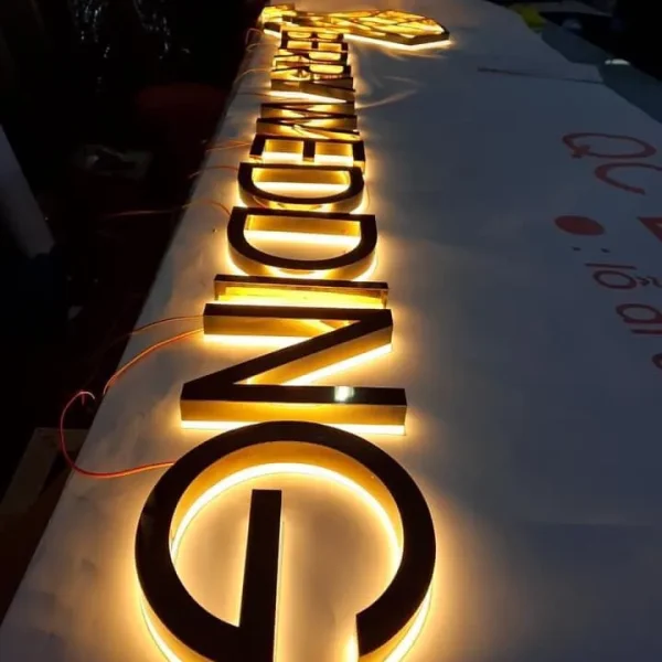 Chữ Nổi LED Hắt Sáng Chân Đẹp Mắt Dich vu lam Chu Noi Led Hat Sang Chan lay lien