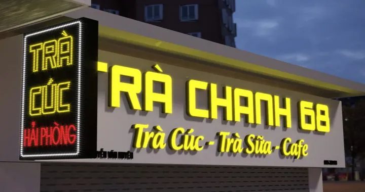 Bảng Hiệu Quán Cafe Ấn Tượng Dich vu lam bang hieu cafe tron goi tai Quang Cao 24h