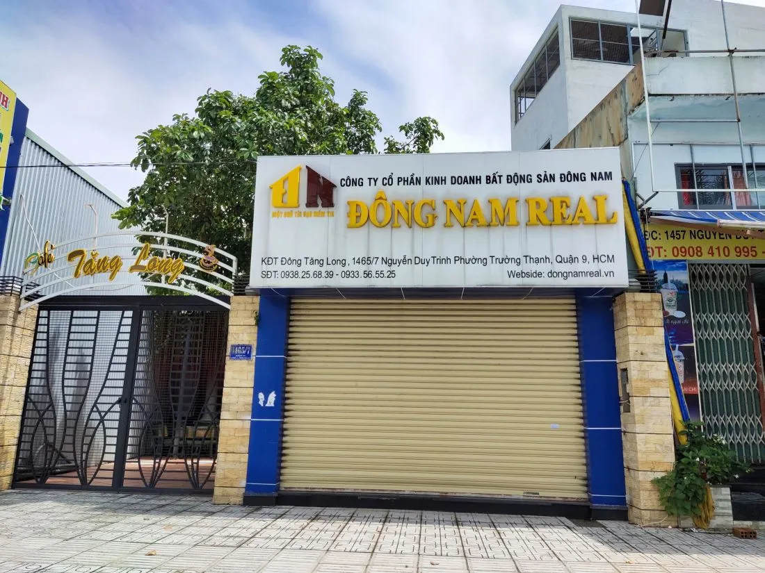 Bảng Hiệu Công Ty Bất Động Sản Hiện Đại Dich vu lam bang hieu cong ty bat dong san gia re tai TPHCM