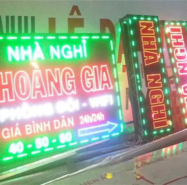 Biển LED Karaoke Bắt Mắt Dich vu lam bien led karaoke tai Quang Cao 24H