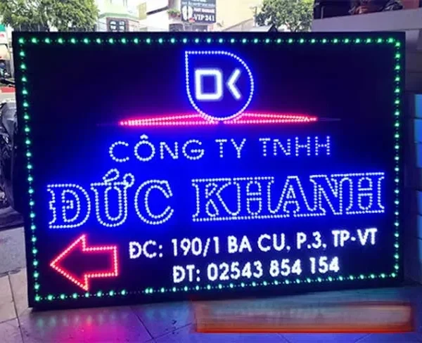 Biển LED Quảng Cáo Chuyên Nghiệp Dich vu lam bien led quang cao cua Quang Cao 24H