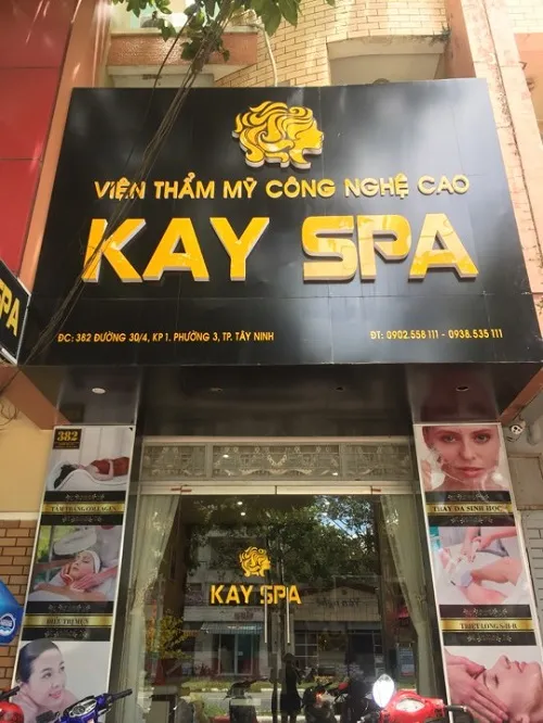 Biển Quảng Cáo Spa Sang Trọng Dich vu lam bien quang cao spa tai Quang Cao 24h