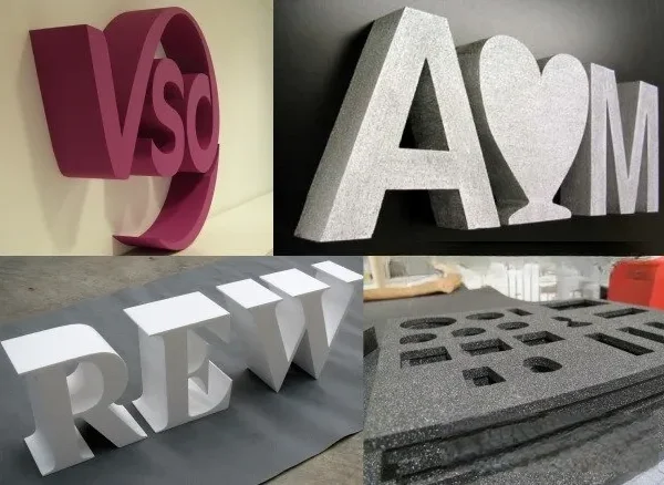 Chữ Nổi Formex Cắt CNC Sắc Sảo Dich vu lam chu noi formex gia re tai TPHCM