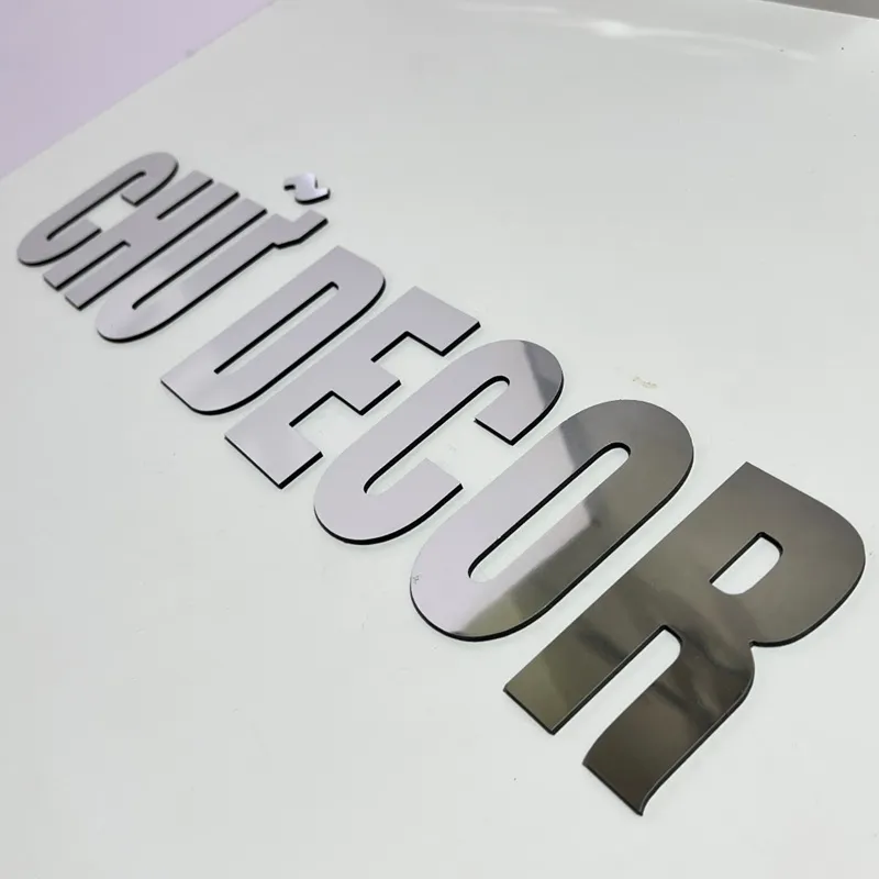 Chữ Alu Gương Sang Trọng Mau chu alu duoc thiet ke gia cong dep 1