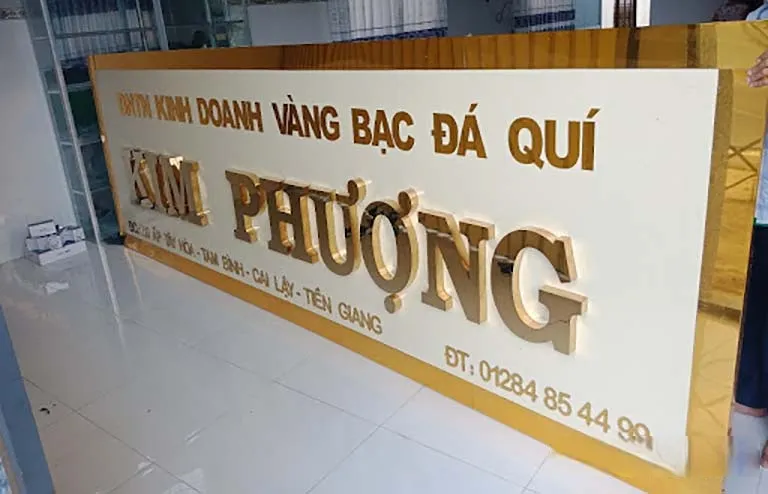 Chữ Alu Gương Sang Trọng Mau chu alu duoc thiet ke gia cong dep 2
