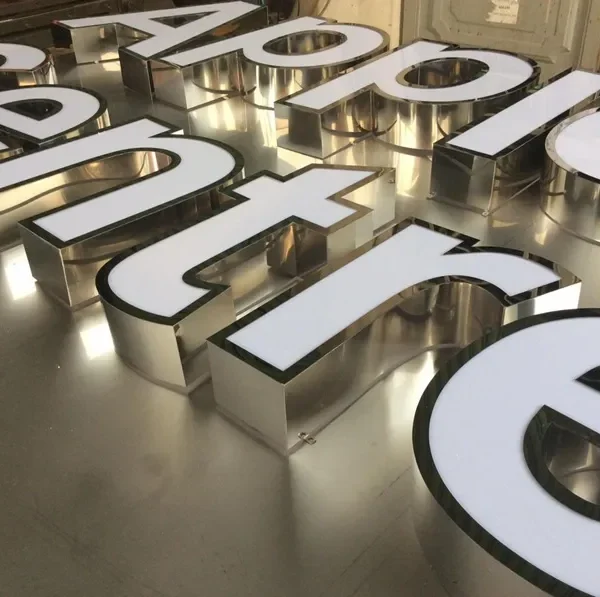 Chữ Inox Mặt Mica Nổi Bật Mau chu inox mat mica dep 3